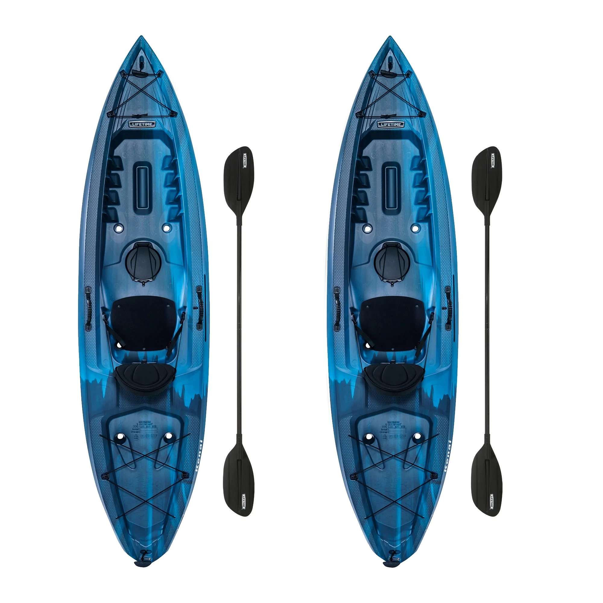 10.25 Ft. Kenai Sit-on-Top Kayak 2-Pack, Lightning Fusion (91210) - Image 7
