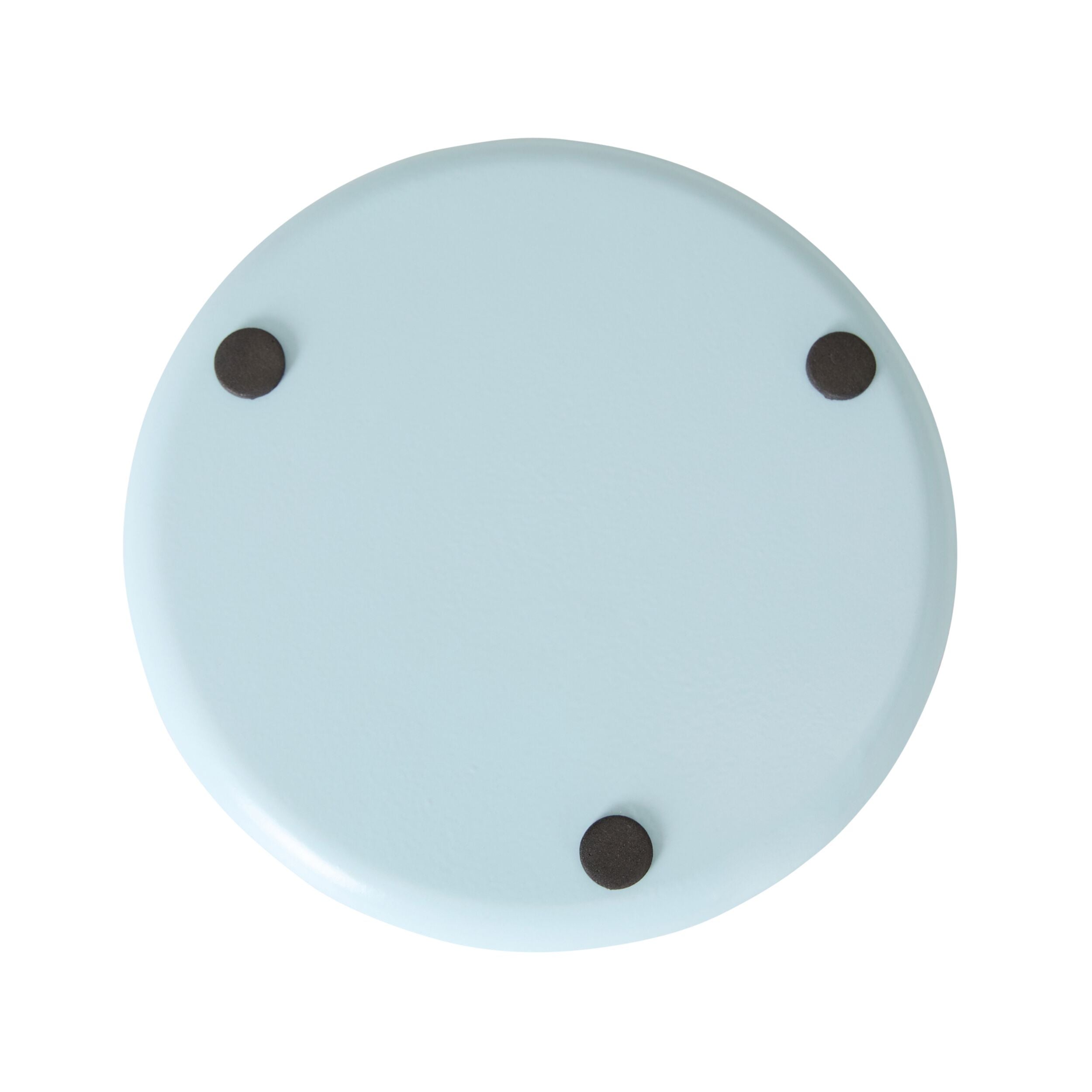 Folk Garden Round Dish Soft Blue