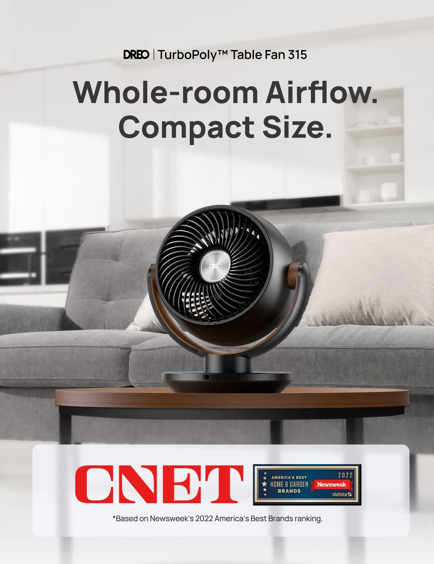 TurboPoly Table Fan 315