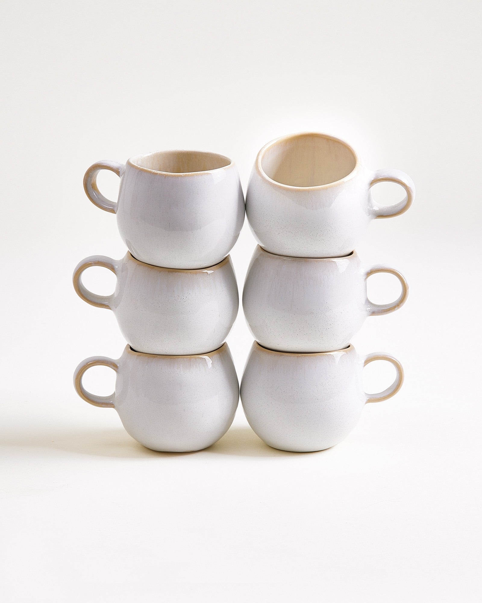 AREIA - ESPRESSO MUG SAND SET OF 6