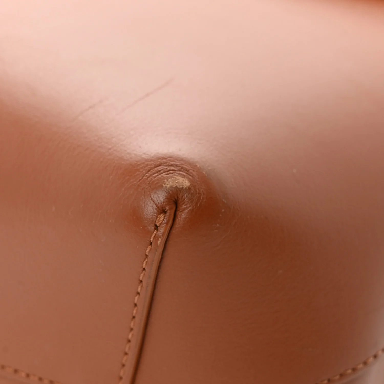 Calfskin Soft Lady Bag Biscotti