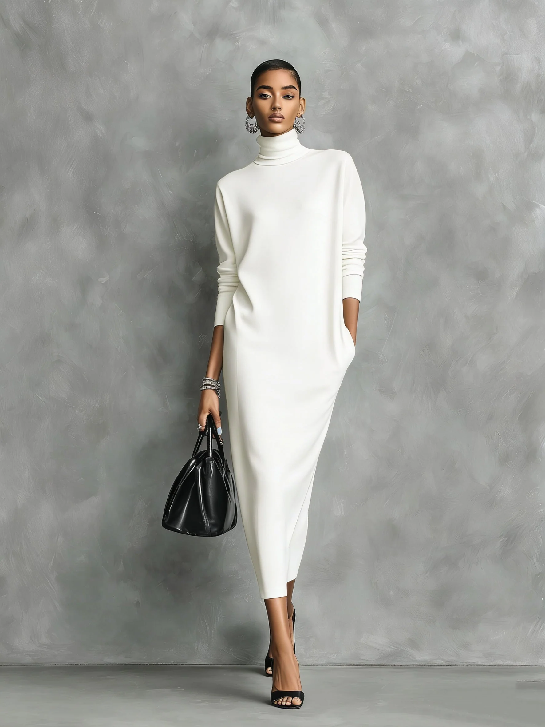 Belladonna | Robe Midi Élégante