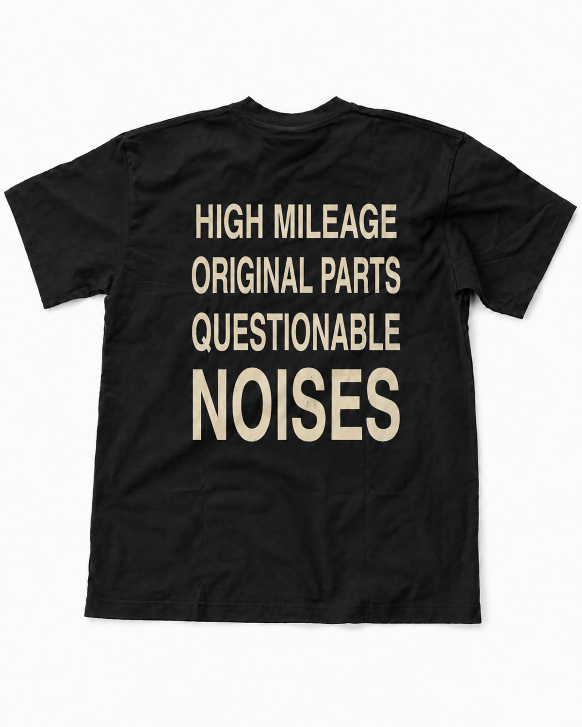 High Mileage Original Parts: Stacked Print T-Shirt