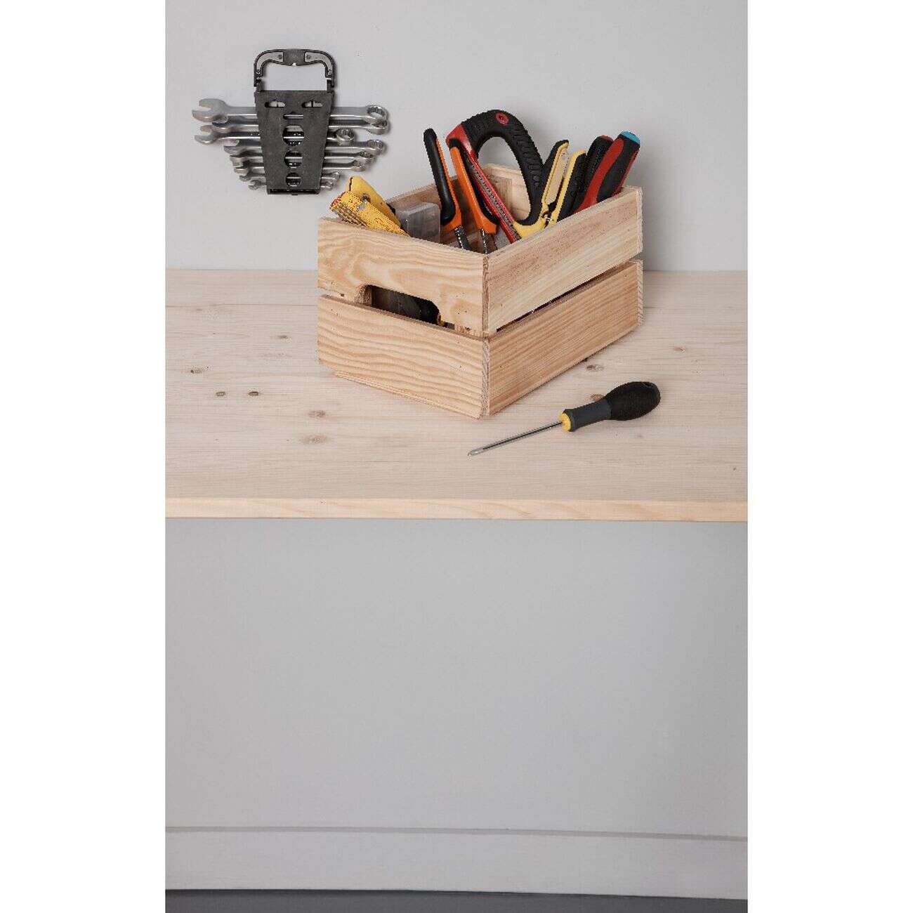 Caisse en bois pin massif à monter soi-même petit modèle