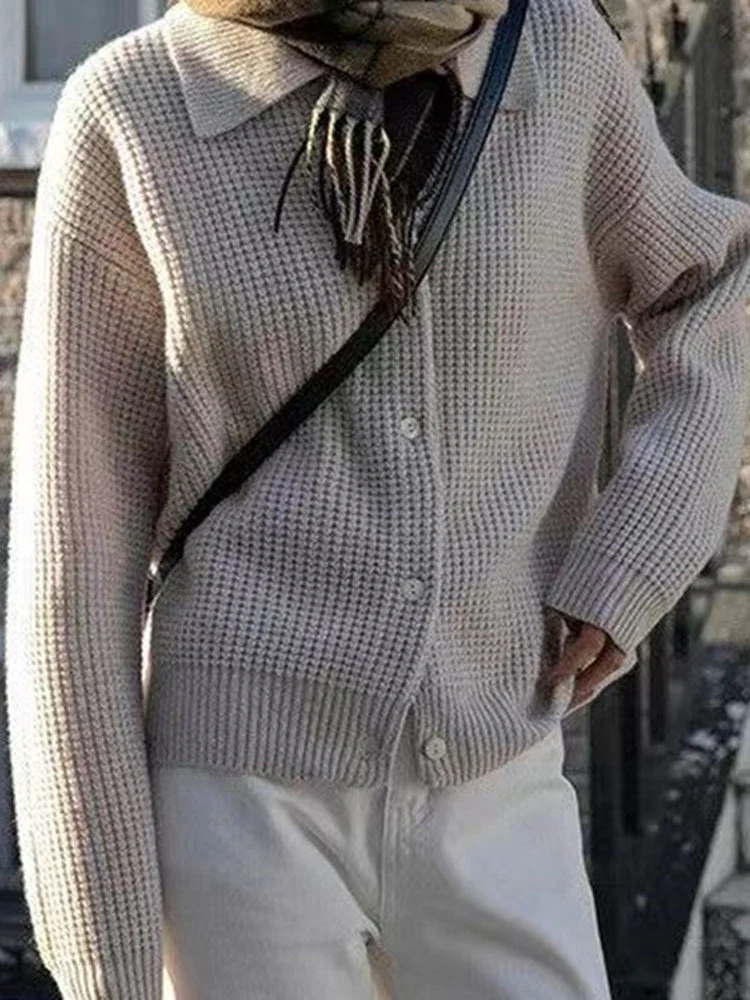 Gilet en maille lâche Jenna