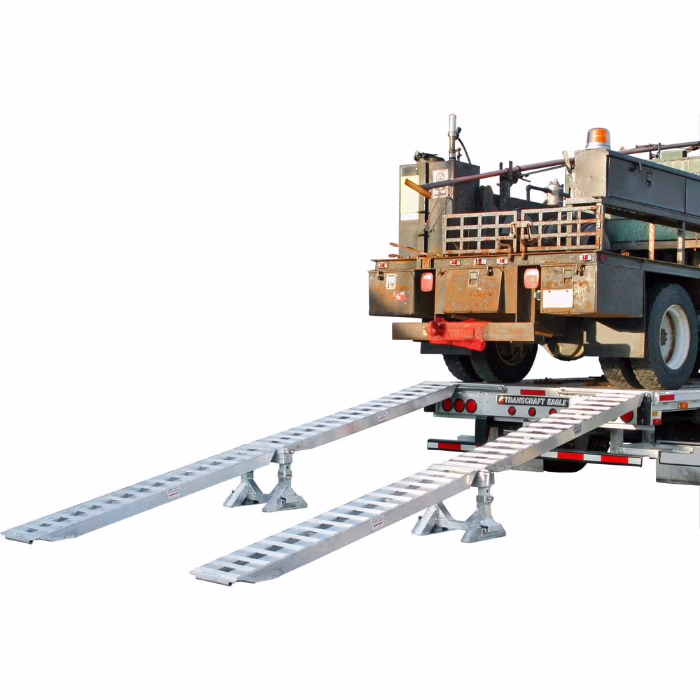 Pair of Heavy Duty Lower Step Deck Ramp Support Stands(25 5 x 18 x 18) Image 3