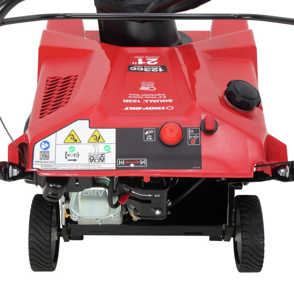 123cc 21" Single-Stage Snow Thrower with Gas Engine, 31A-2M5G766 - Image 9
