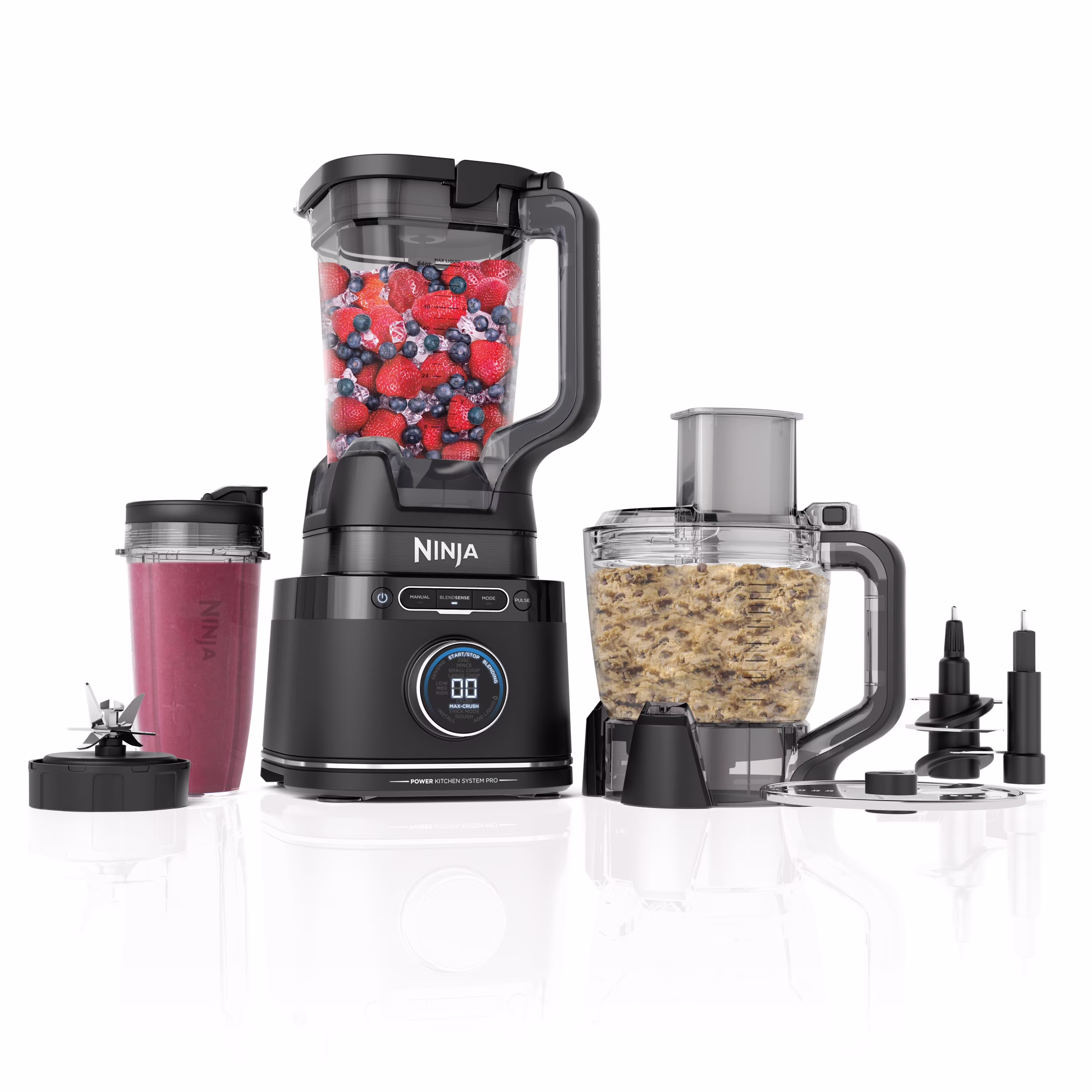 Detect Kitchen System Power Blender + Processor with Blend Sense Technology, Silver, TB400(Platinum) - Image 3