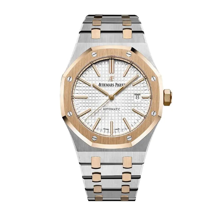 [Super Clone]Audemars piguet Royal Oak Selfwinding 41mm Steel and Rose Gold Selfwinding