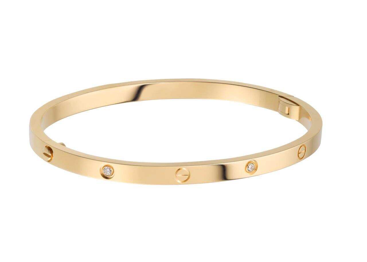 【Cartier】カルティエ LOVE BRACELET, SMALL MODEL, 6 DIAMONDS ブレスレット、SM、ダイヤモンド6個