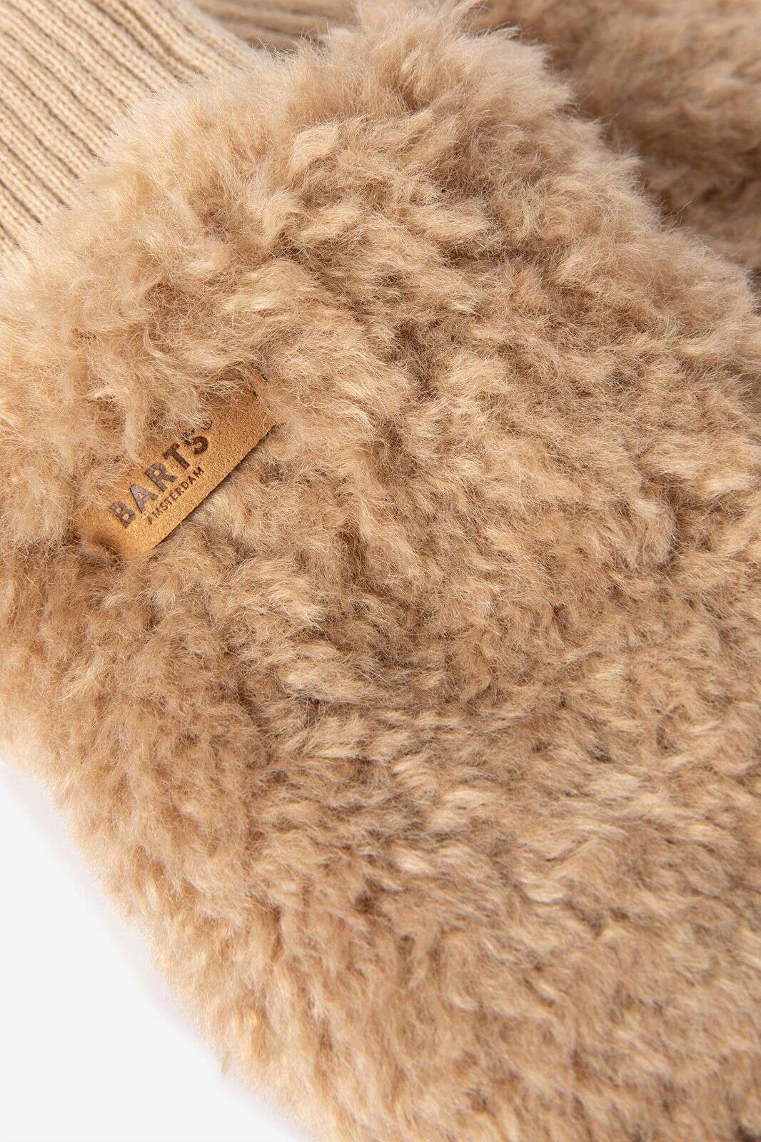BARTS lichtbruine faux fur wanten