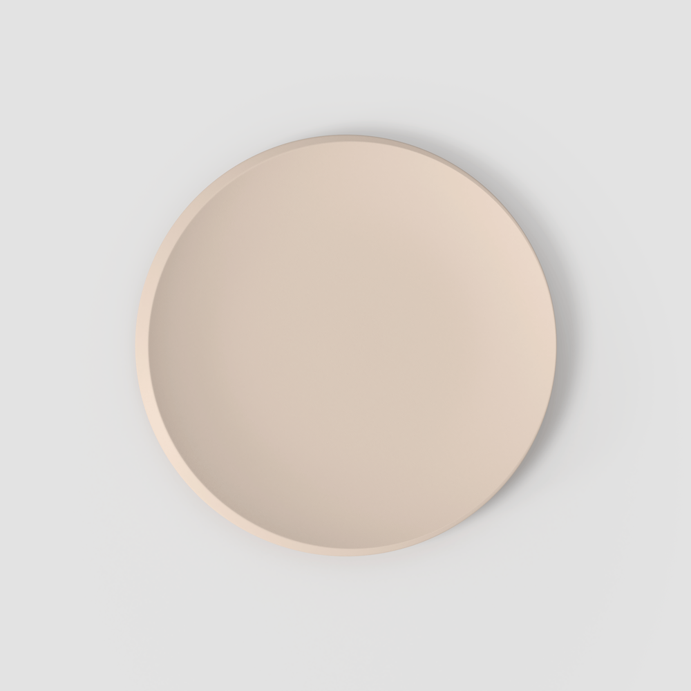 NewMoon Dinner plate - Beige, 10.7'', Premium Porcelain