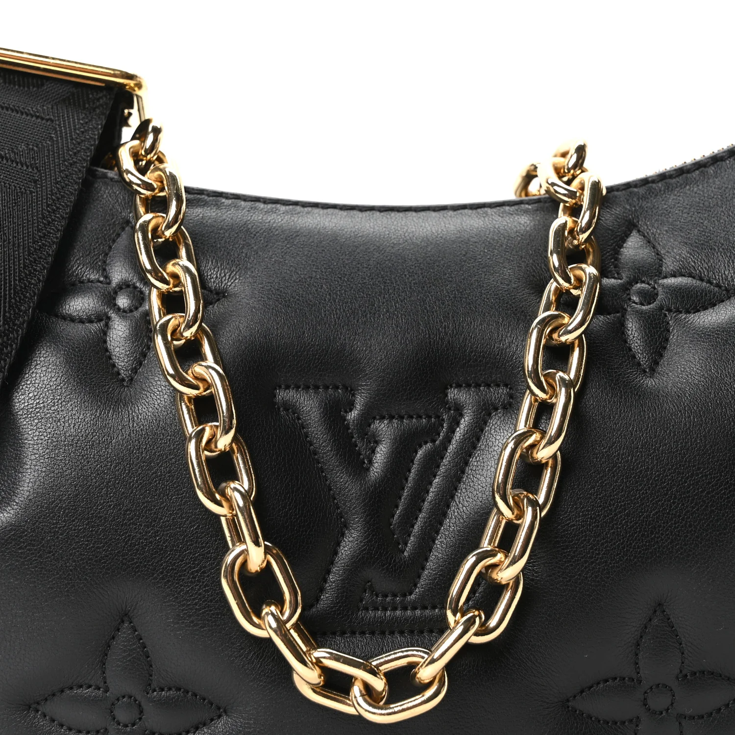 Calfskin Bubblegram Over The Moon Black