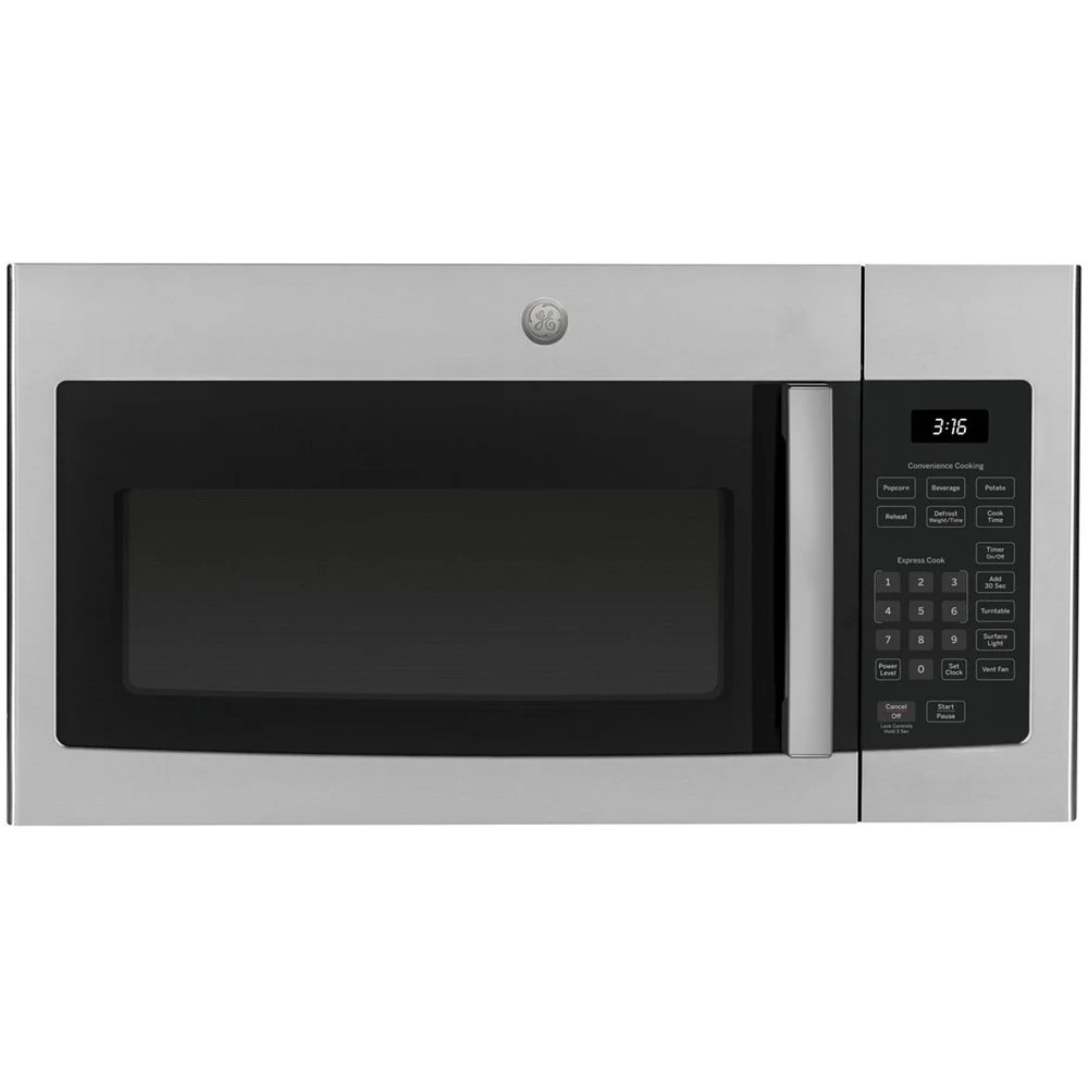 General Electric GE 1.6 Cu. Ft. Over - the - Range Microwave Oven Stainless Steel, JVM3160RFSS