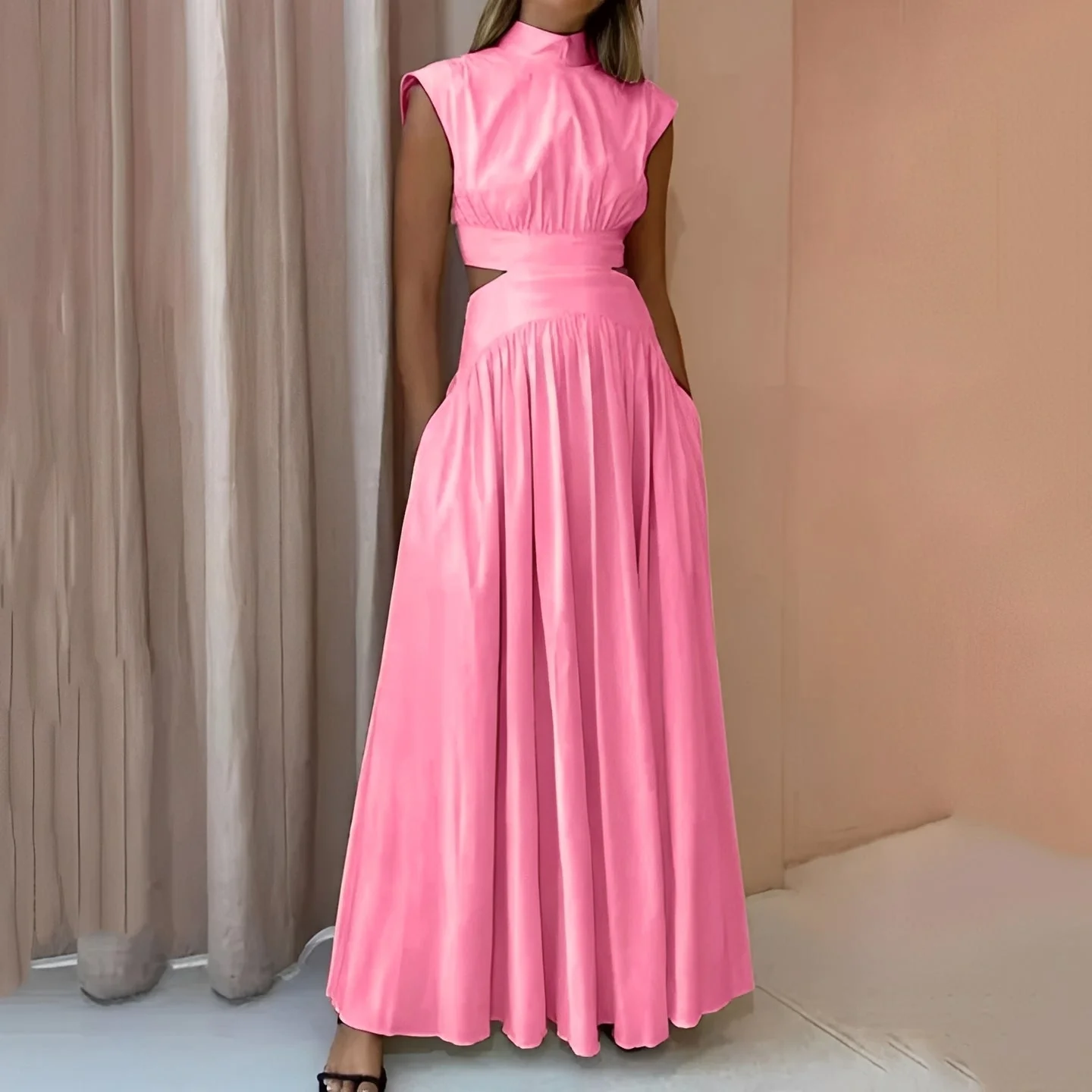 Isabella - Robe Sans Manches Élégante