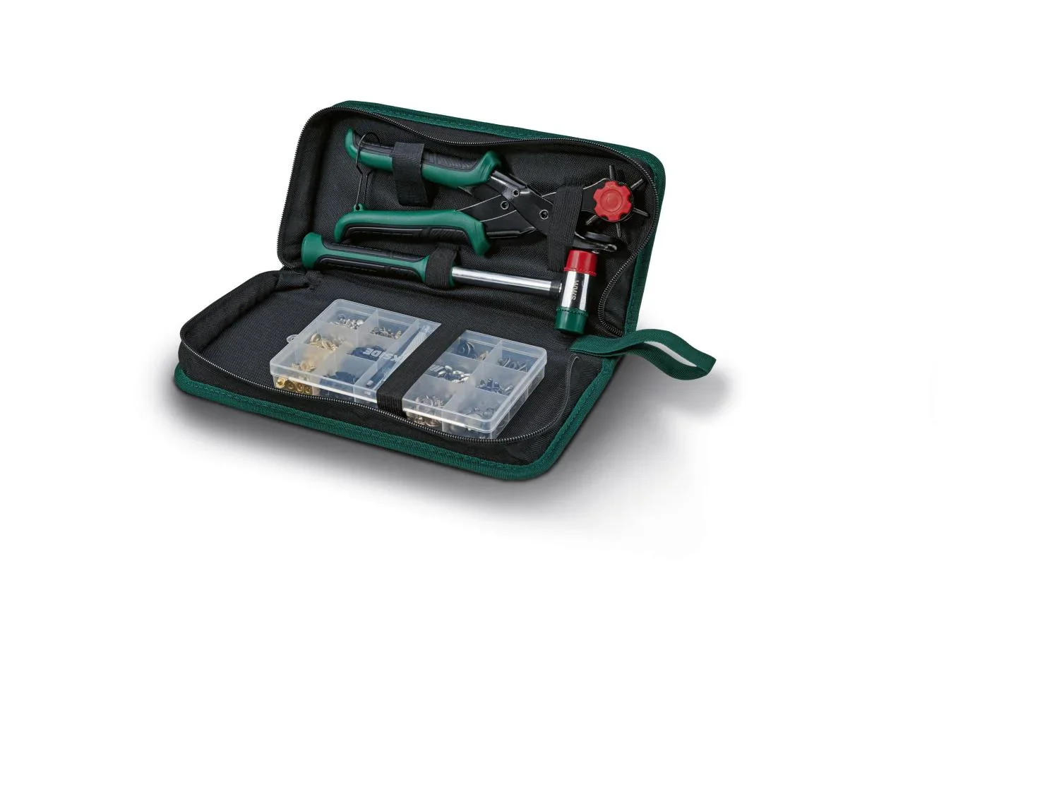 PARKSIDE Pince emporte-pice avec boutons-pression, 358 pices