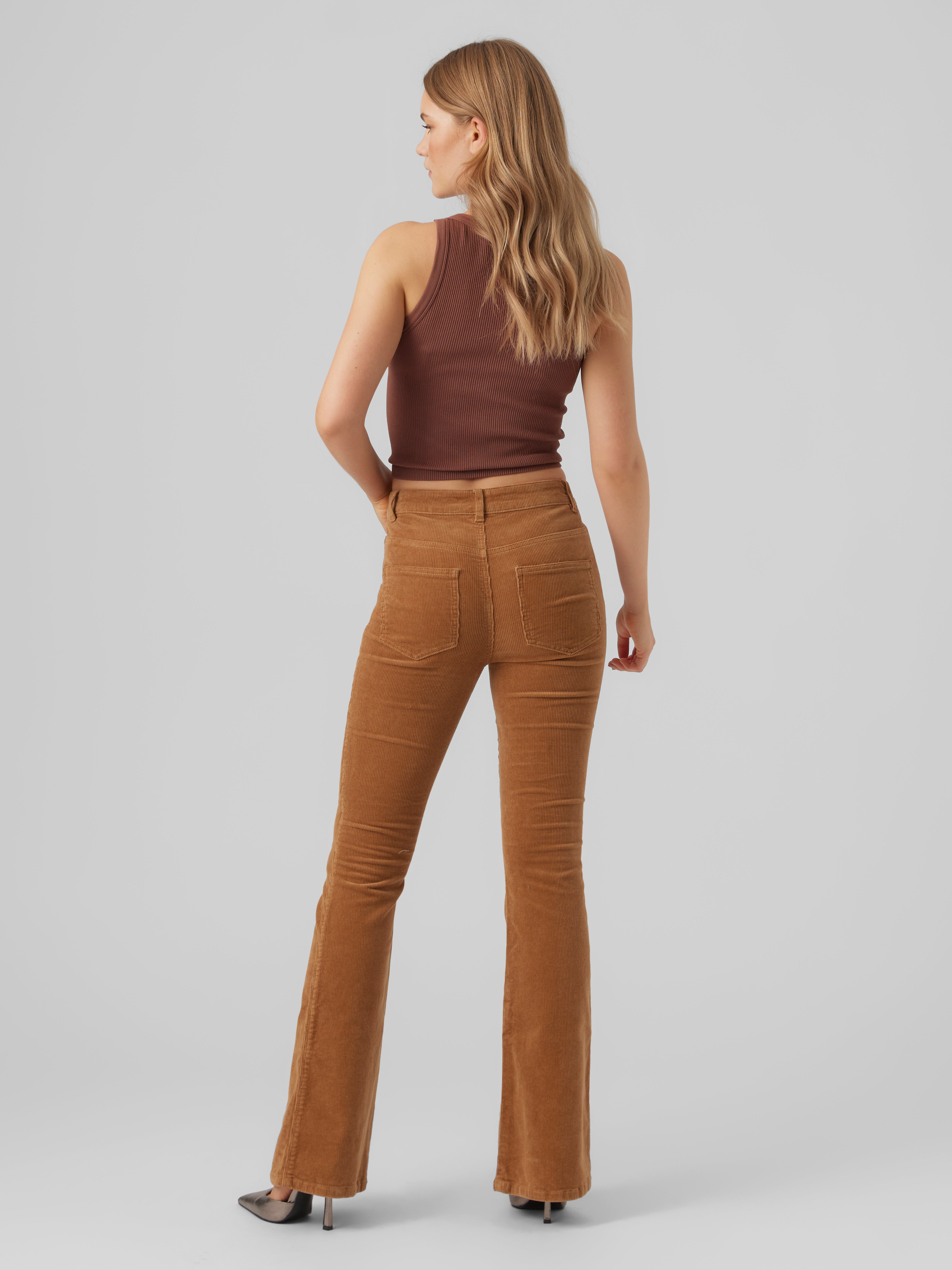 VERO MODA® VMSIGA High rise Corduroy Trousers