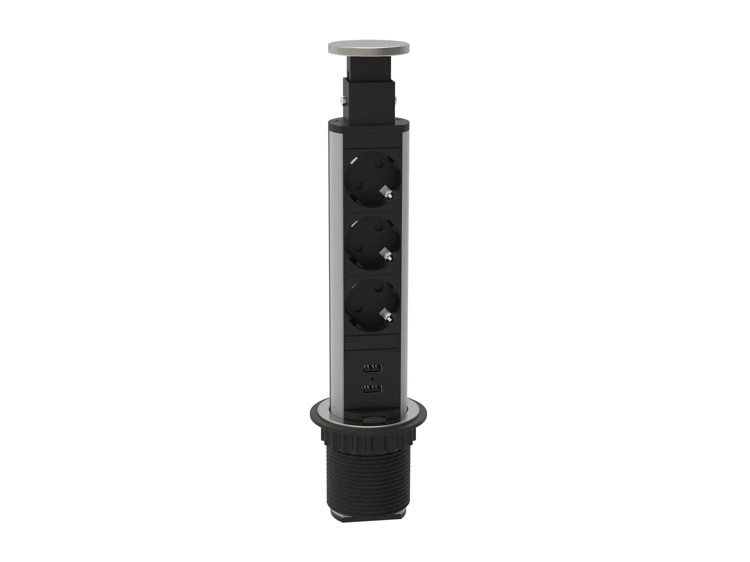 Schtte Bloc multiprises encastrable pour plan de travail