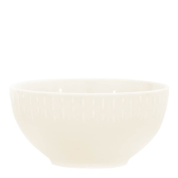 Confetti skål 14 cm vanilla