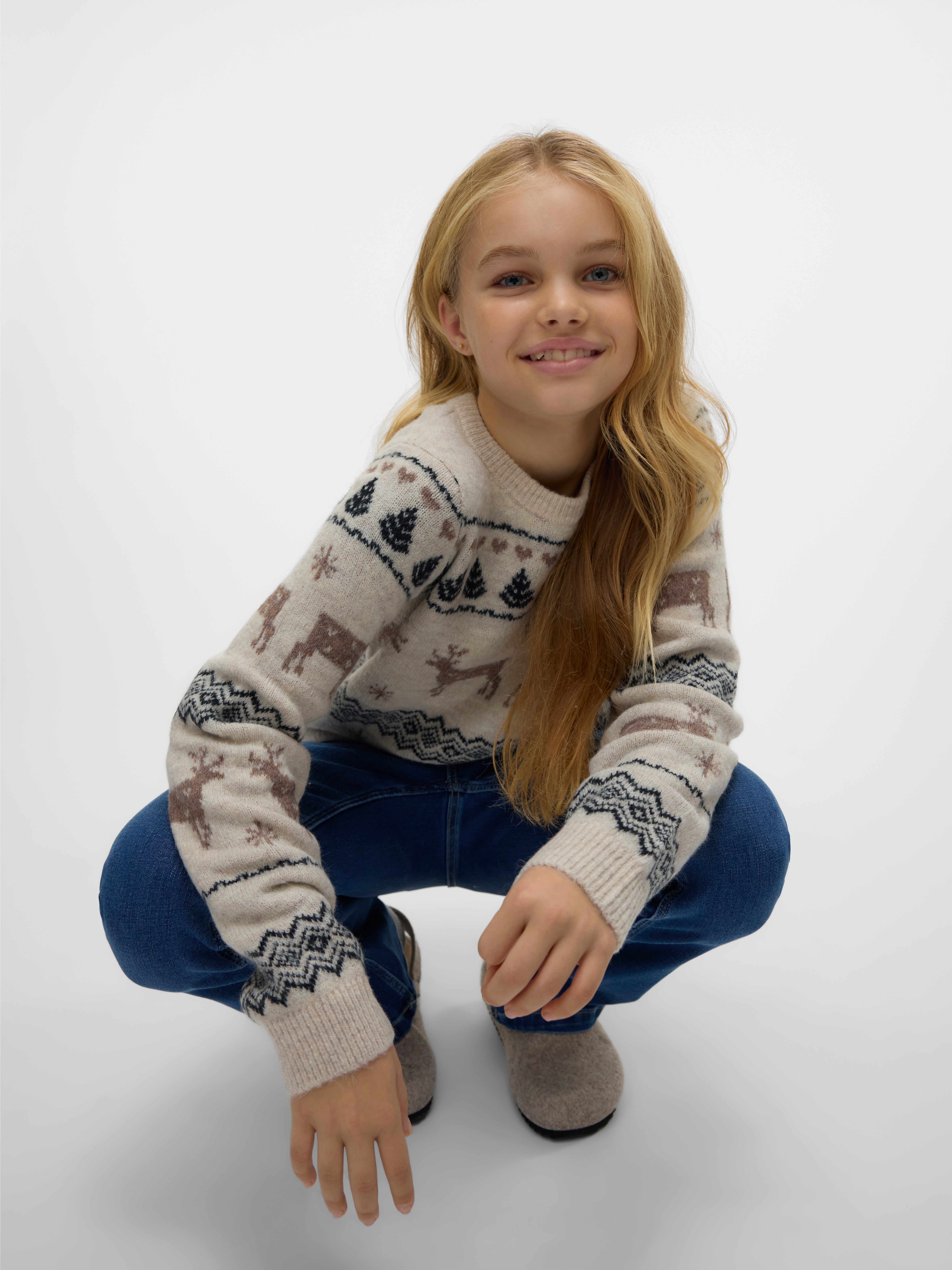 VERO MODA® VMDEERS Knitted pullover
