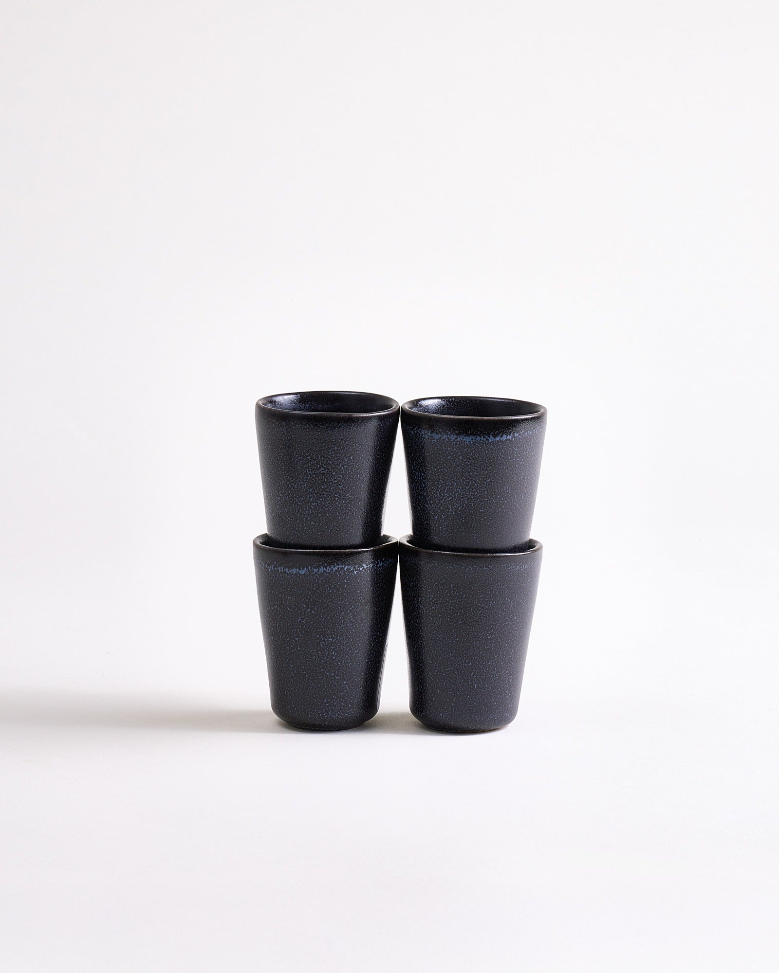 TURMALINA - ESPRESSO CUP BLACK SET OF 4