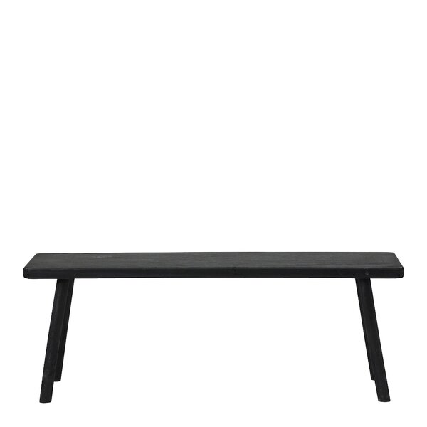 Nadi benk 120x38x43 cm svart