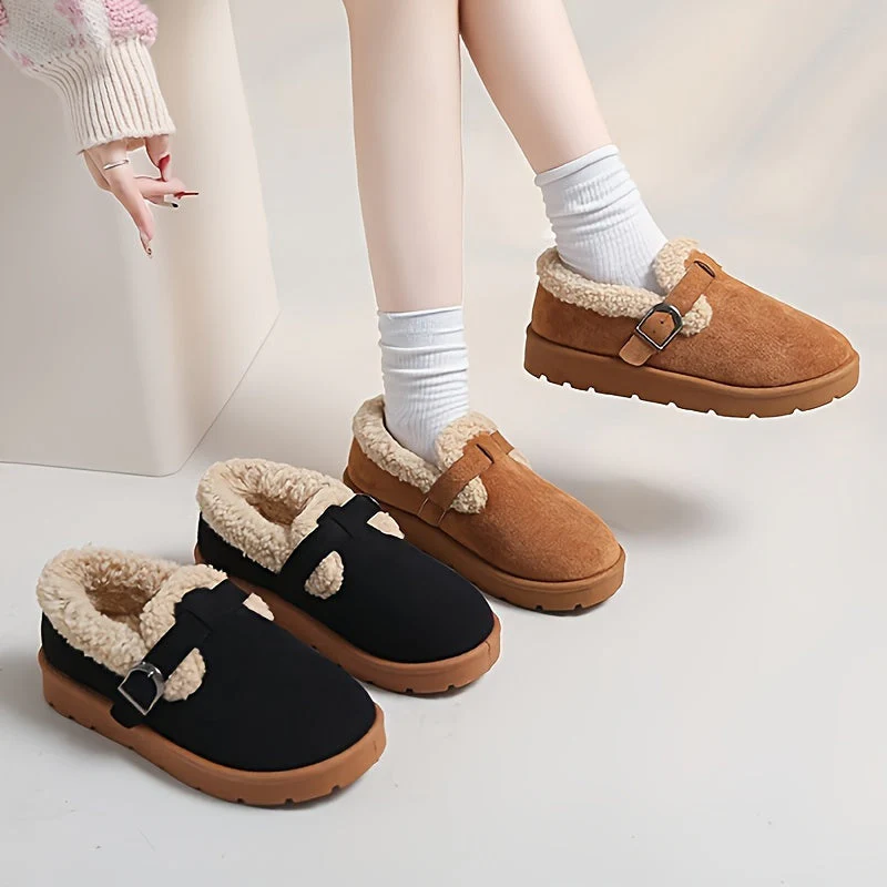 Lina | Bottines d’hiver douillettes à soutien ergonomique