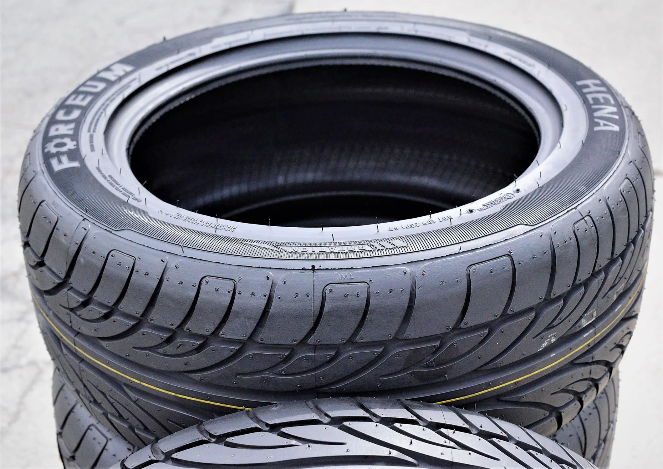 Set of 4 (FOUR) Forceum Hena 225/55ZR16 99W XL A/S High Performance Tires