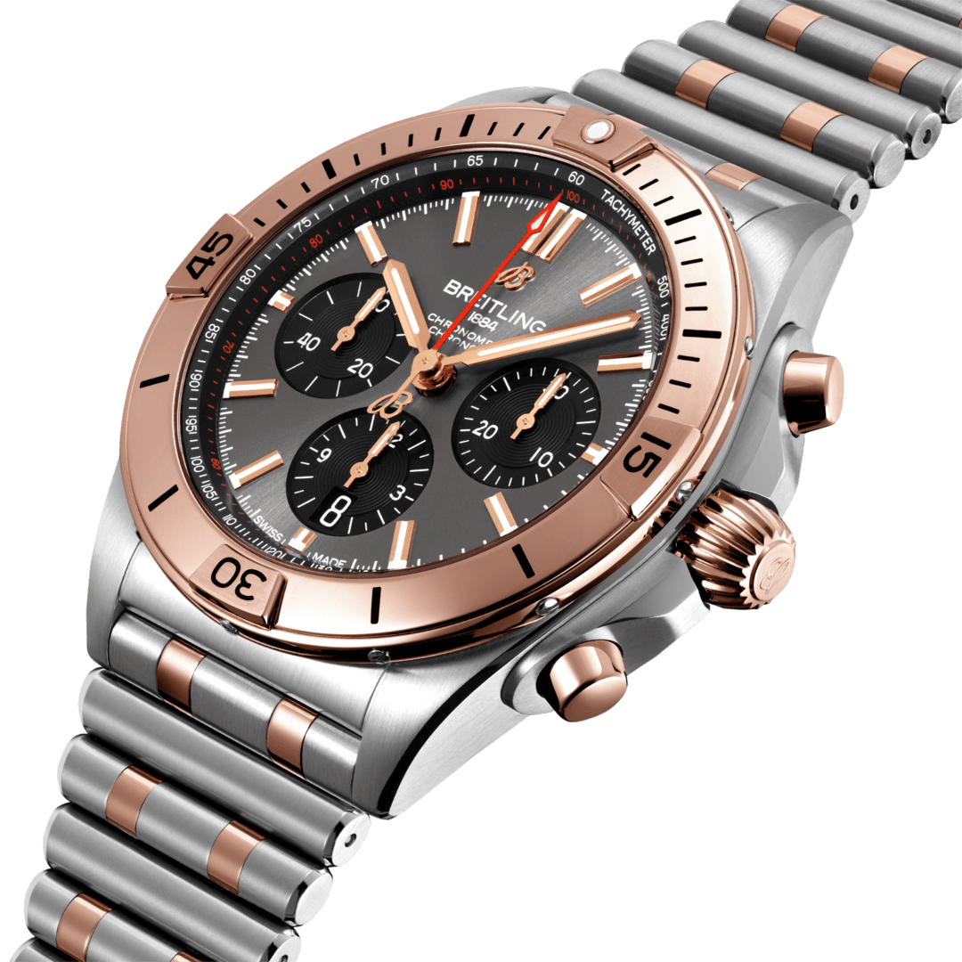 [Super Clone]Breitling Watch Chronomat B01 42 Anthracite Bracelet