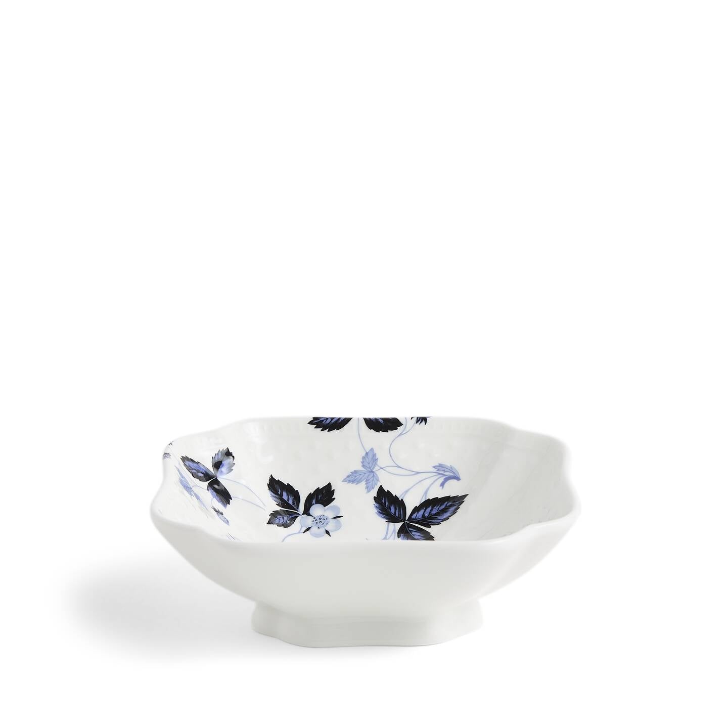 Wild Strawberry Inky Blue Small Bowl