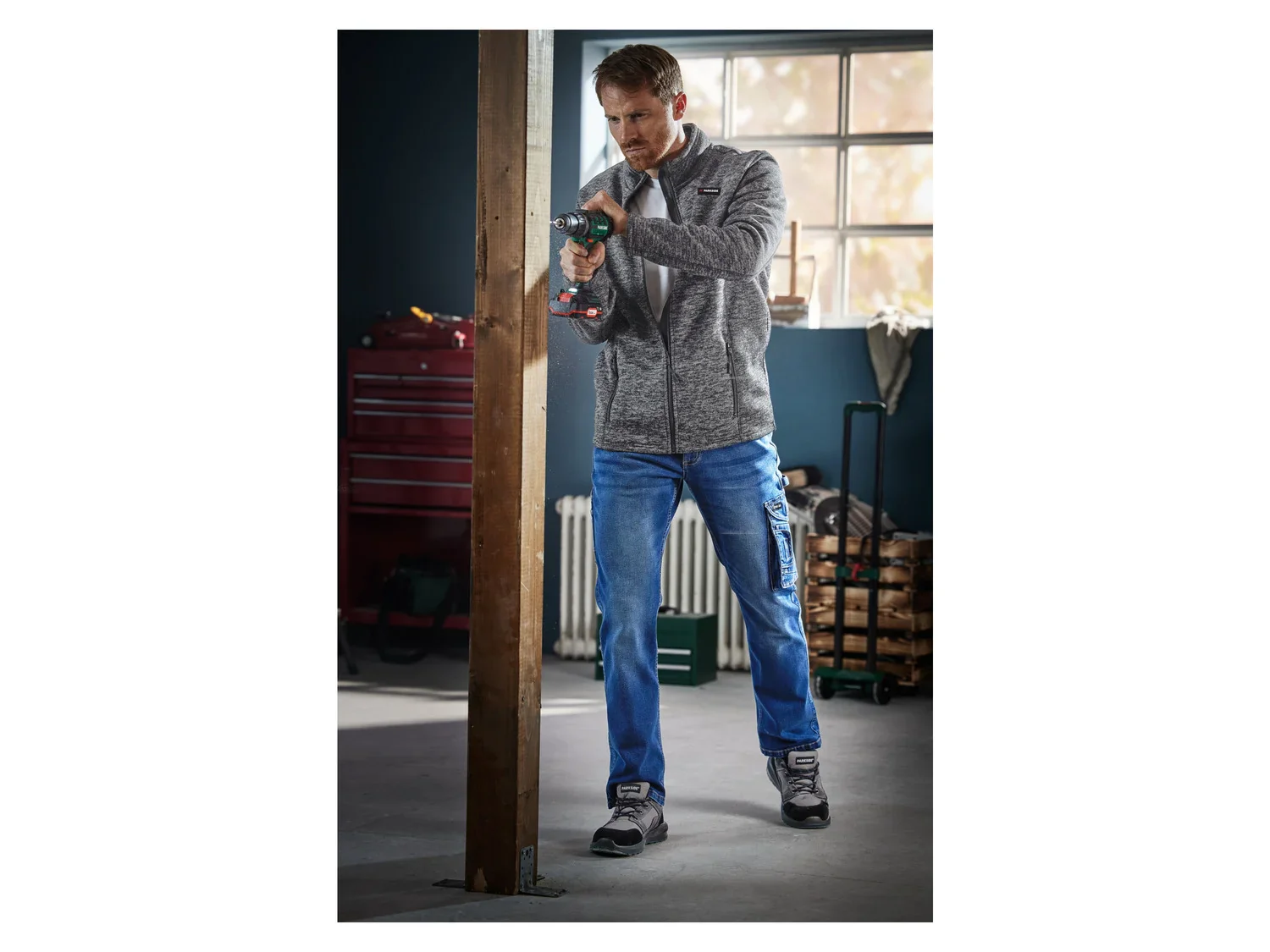 PARKSIDE Perceuse-visseuse sans fil PABS 20-Li G8, 20 V