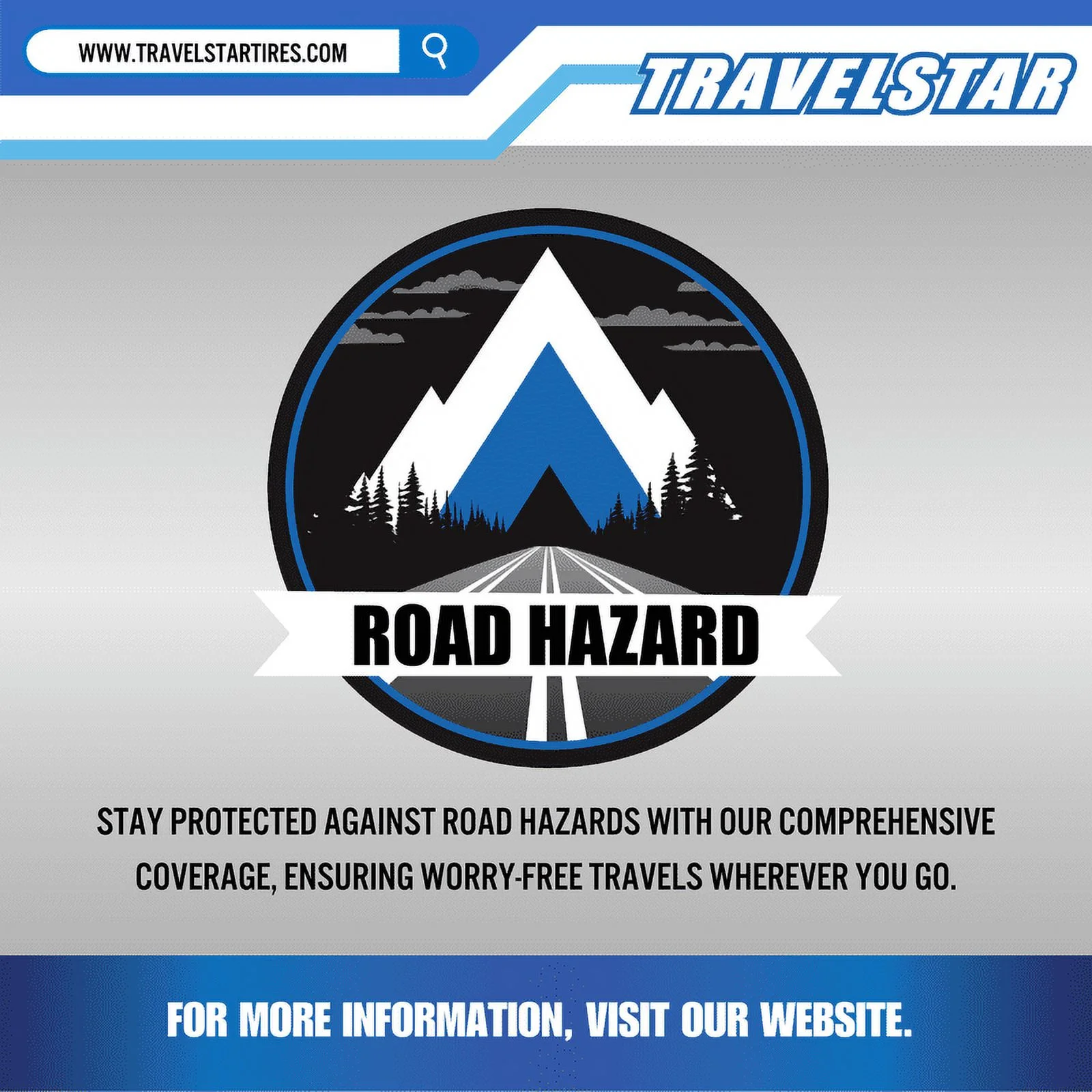 Travelstar Ecopath M/T LT285/75R16 10 PR Load Range E 126Q SUV Light Truck Mud-Terrain Tire 285/75/16(Tire Only)