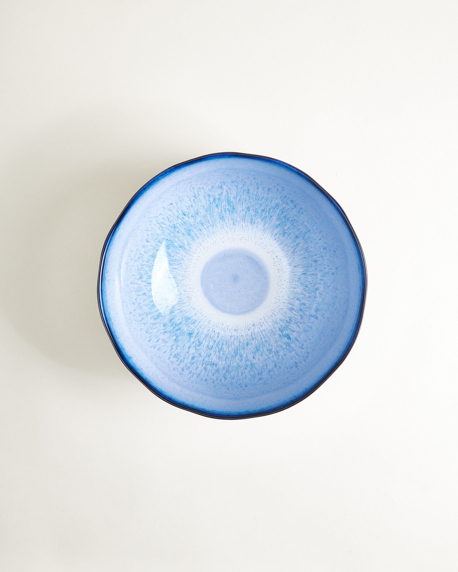 MELIDES - SERVING BOWL WHITEWATER