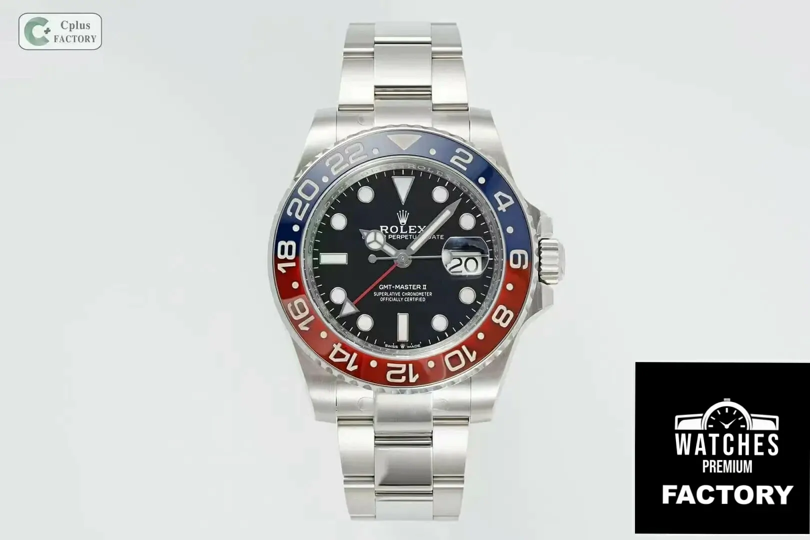 Rolex GMT Master II M126710BLRO-0002 C+ Factory Stainless Steel