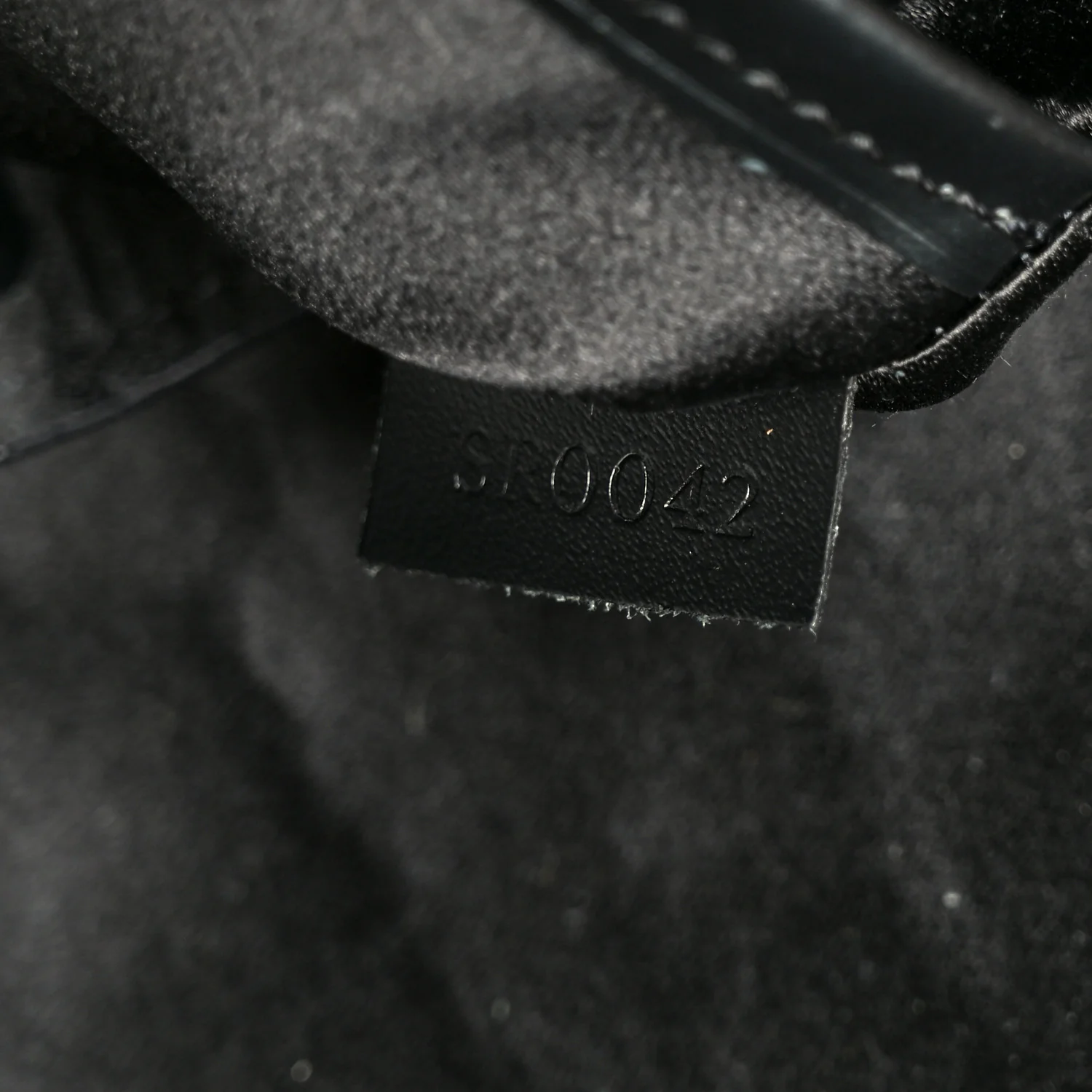 Satin Mini Monogram Conte De Fees Patchwork Musette Black
