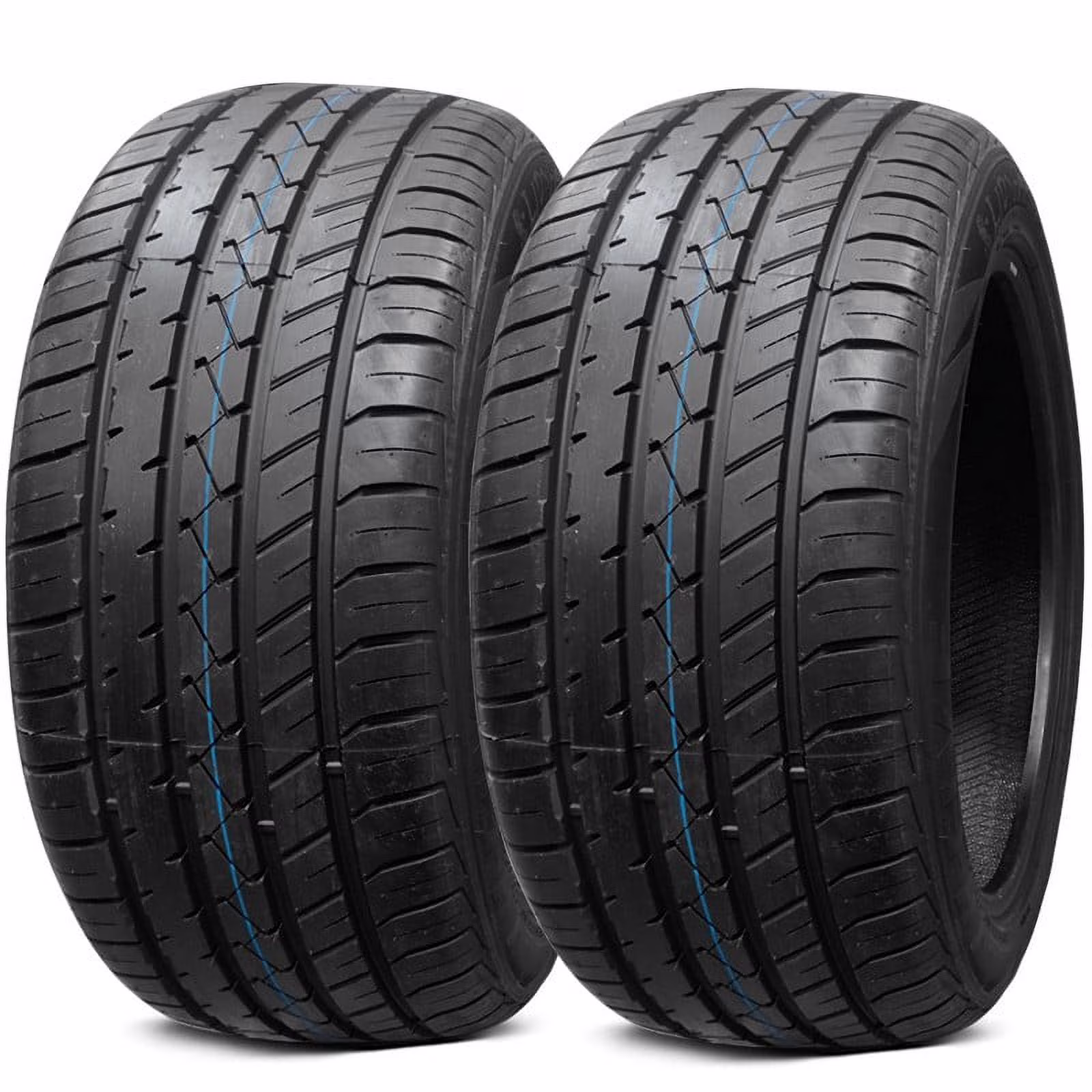 Pair of 2 New Lionhart LH - FIVE 225/45ZR17 94W XL All-Season Ultra High Performance Tires LHST51745010 / 225/45/17 / 2254517
