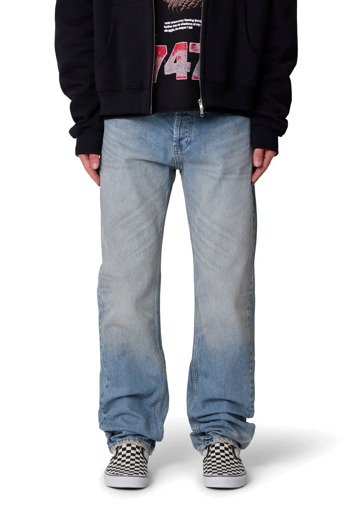Straight Denim - Western Blue