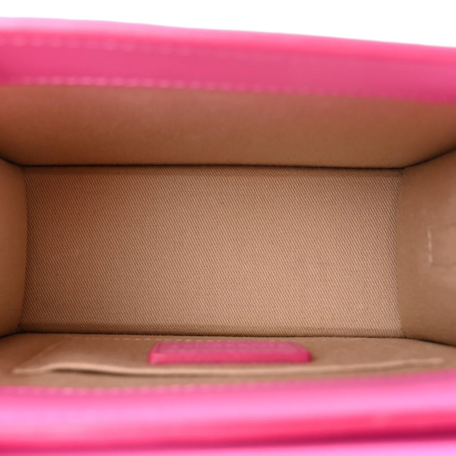Calfskin Le Chiquito Noeud Dark Pink