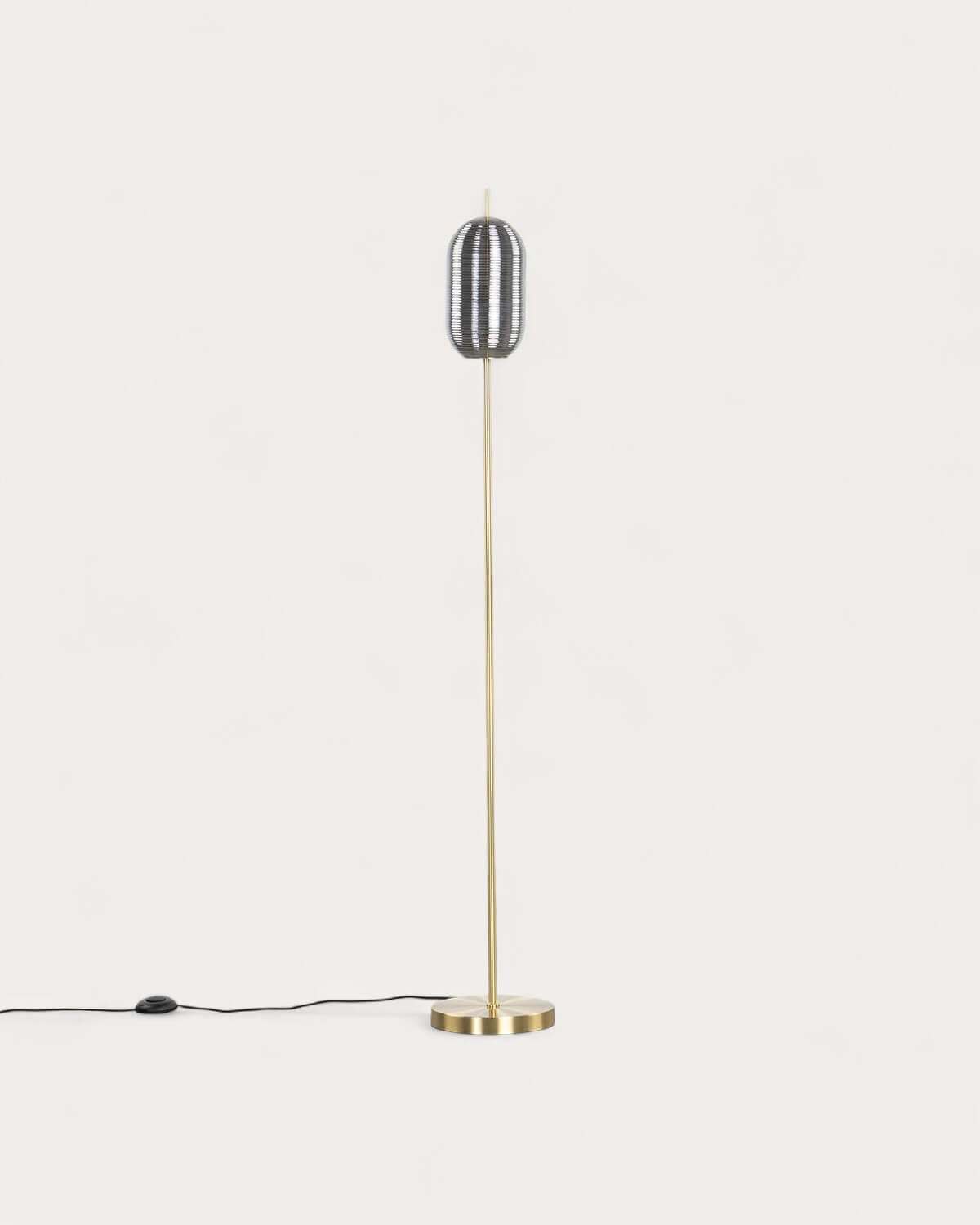 Samil - Lámpara de Pie LED Dimmable de Metal Samil