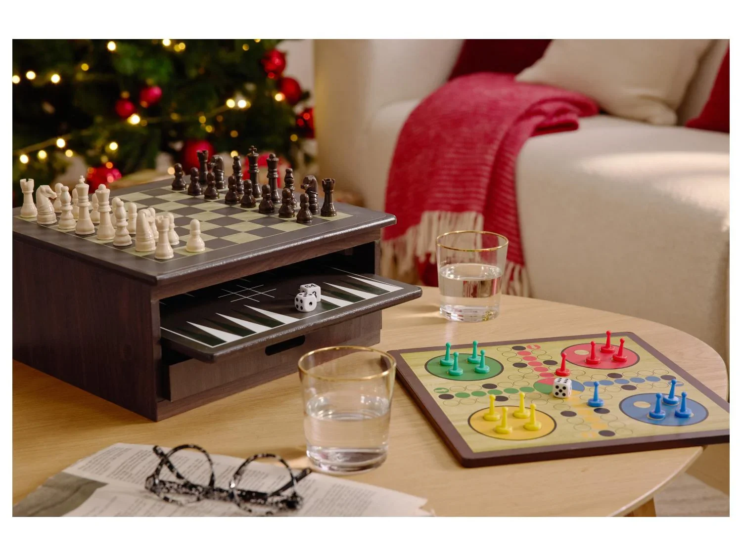 lupilu Bote de jeux en bois 10 en 1