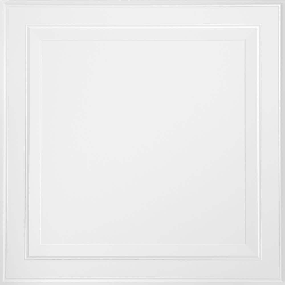 Armstrong Ceilings Single Raised Panel 2 ft. x 2 ft. Tegular Ceiling Tile (24 Sq. ft. / CASE)