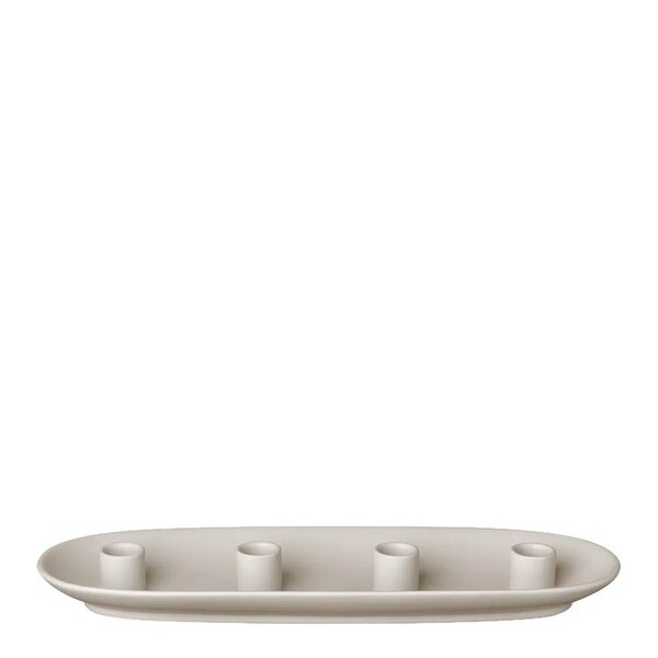 Vela lysestake 14 cm beige