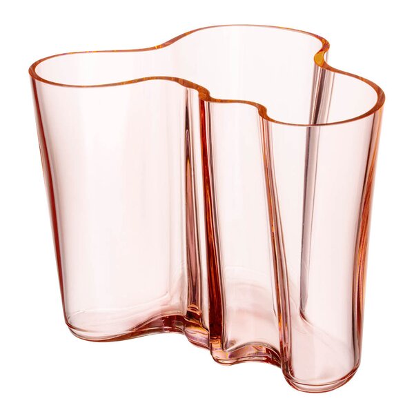 Alvar Aalto Collection vase 16 cm lakserosa