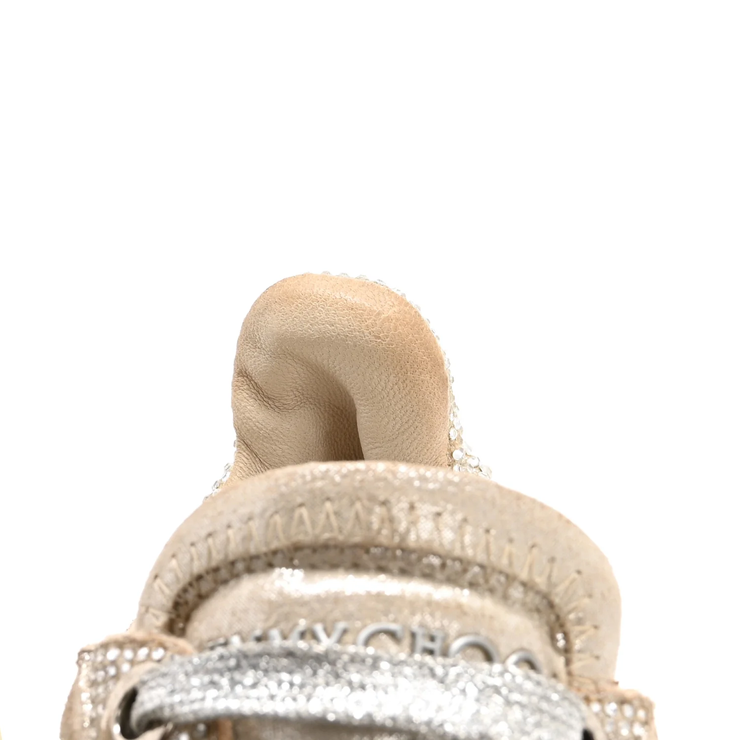 Crystal Womens Diamond F Low Top Sneaker 37