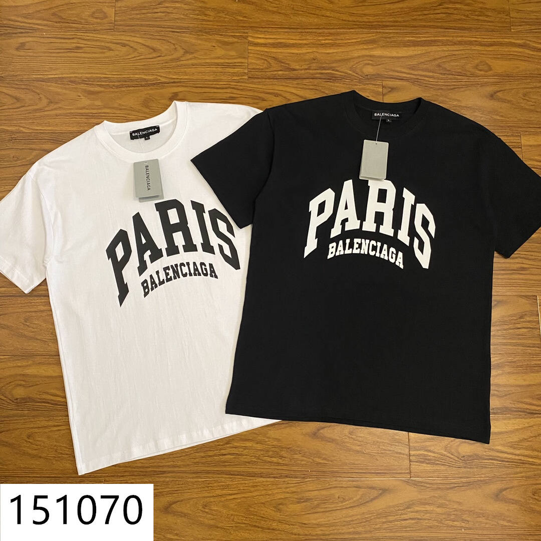 【BALENCIAGA】（バレンシアガ ）半袖 男女兼用半袖Tシャツ