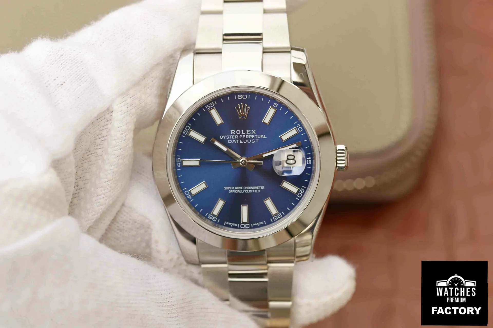 Rolex Datejust M126300-0001 EW Factory Stainless Steel Strap