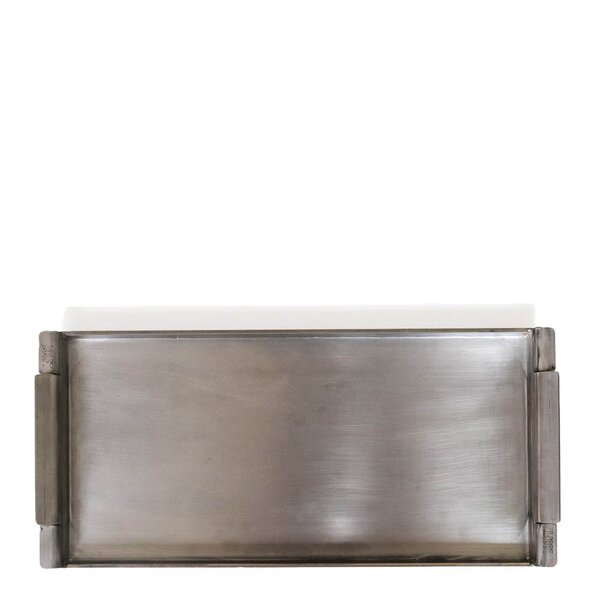 Stekehelle 25x48 cm rustfritt stål