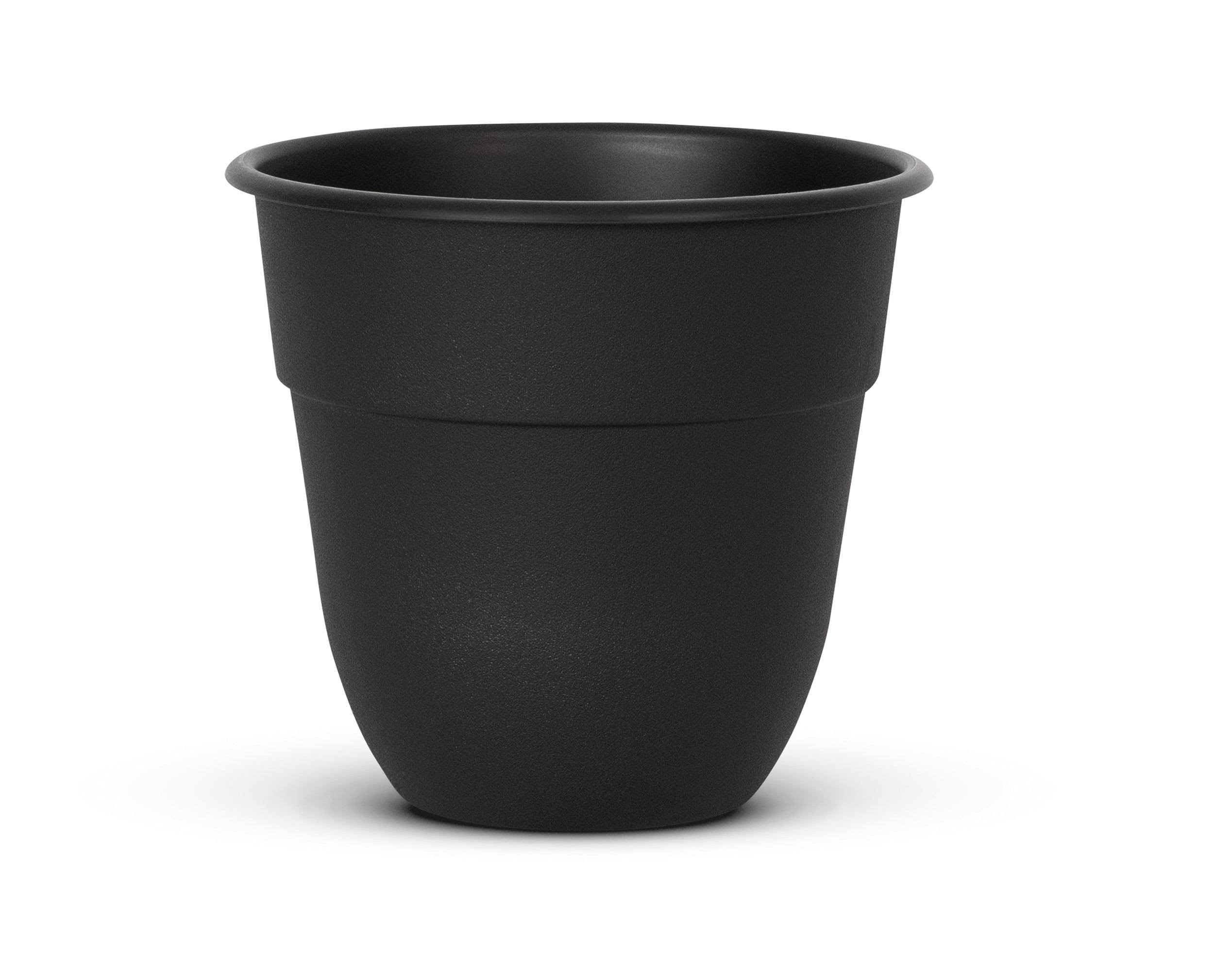 Suncast Black Indoor & Outdoor Resin Flower Planter - 6 in