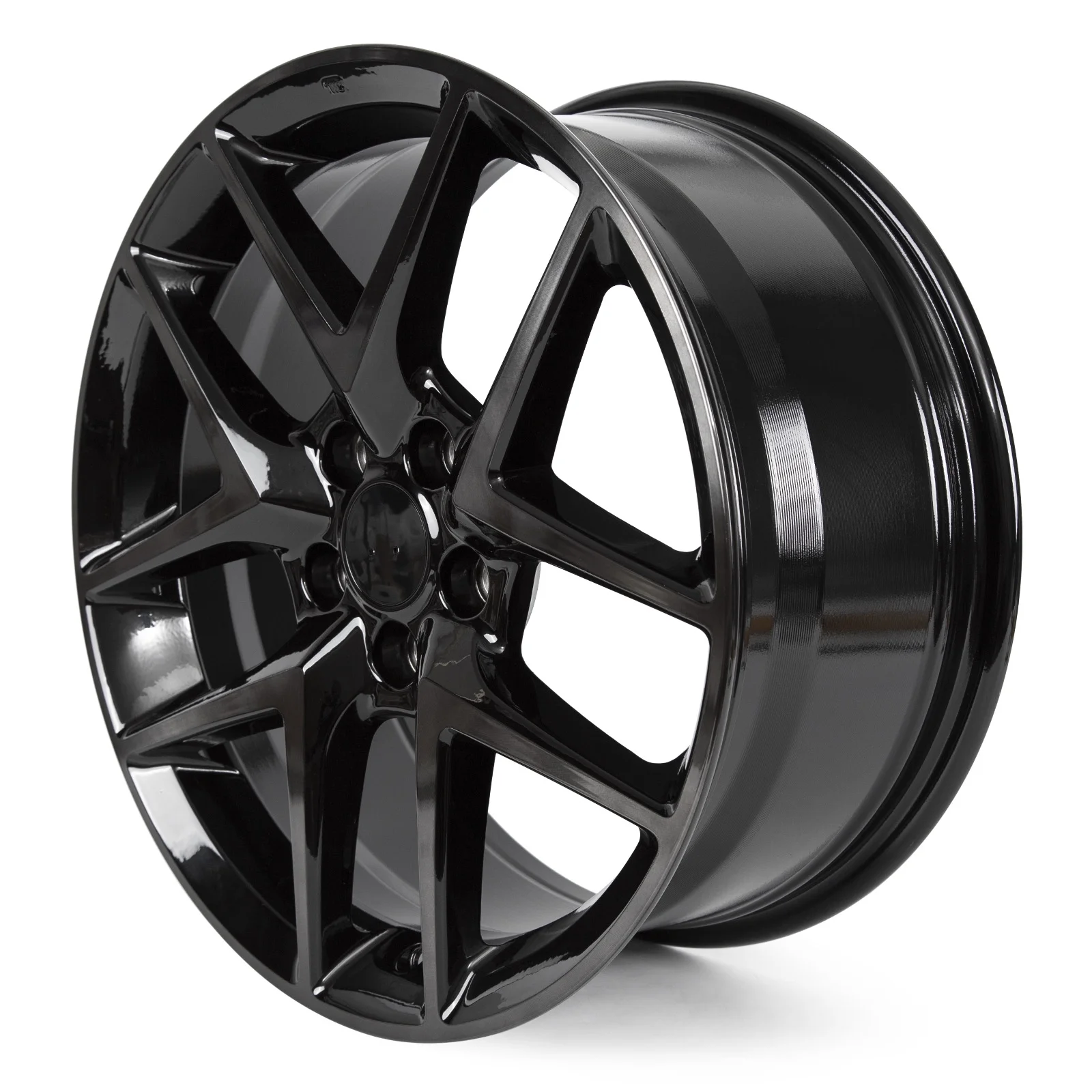 New 18" x 8" Alloy Wheel Rim 2022-2025 for Honda Civic, 18 Inch Machined Smoked Black Replacement Wheels - Image 4