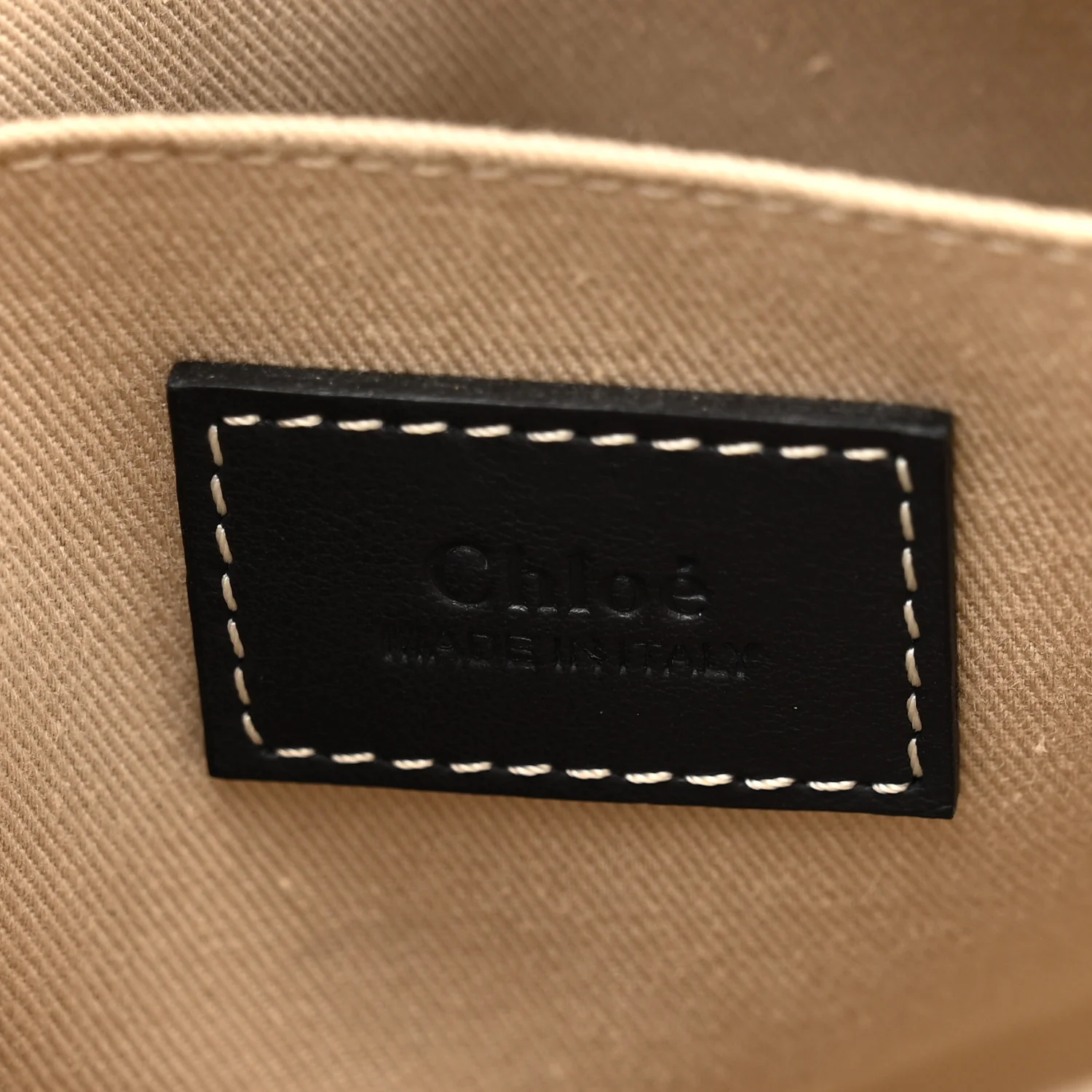 Cotton Calfskin Small Woody Ribbon Tote White Blue